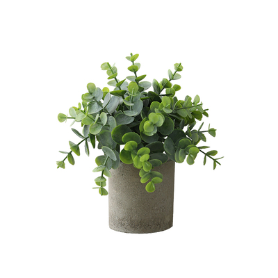 仿真绿植小盆栽假植物尤加利假花盆景室内客厅摆设桌面装饰品摆件