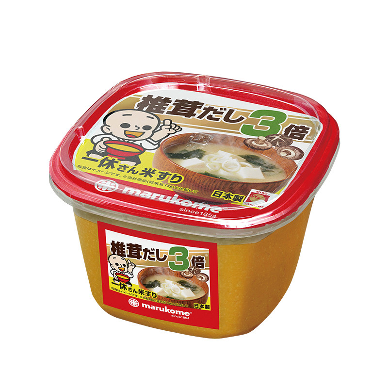 【专享】marukome/丸米一休味噌香菇味增酱赏味期2027/01/10