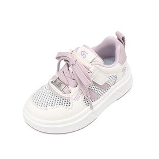 星期六童鞋儿童单网板鞋2026女童鞋夏薄款透气网面休闲鞋子运动鞋