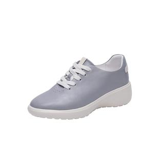 马内尔2025新款休闲运动鞋女内增高小白鞋真皮防滑百搭轻便厚底鞋