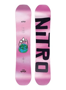 NITRO尼卓2627儿童青少年滑雪板RIPPER KIDS全能滑行雪板儿童单板