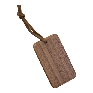 实木钥匙扣定制logo刻字打孔皮绳木质民宿酒店办公室名字房号牌