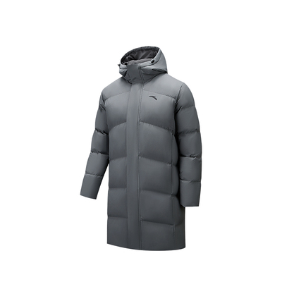 安踏速暖男中长羽绒服