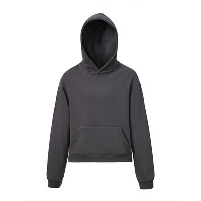 AWRB美式复古cleanfit短款卫衣男加厚休闲百搭帽衫宽松简约上衣