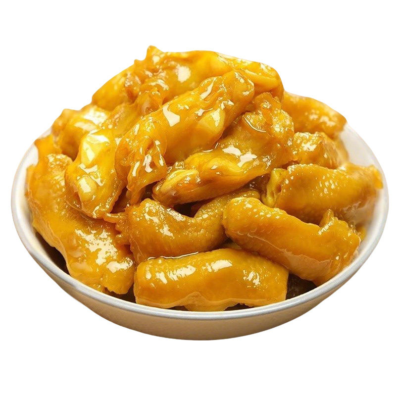 0添加】盐焗鸡脚筋追剧解馋零食