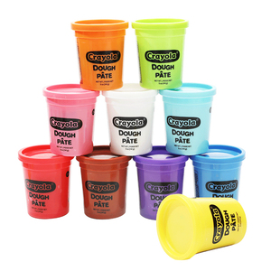 绘儿乐无毒儿童橡皮泥玩具面粉彩泥安全手工diy男孩女孩超轻黏土