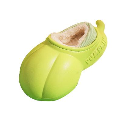 儿童防水棉拖鞋秋冬季新款