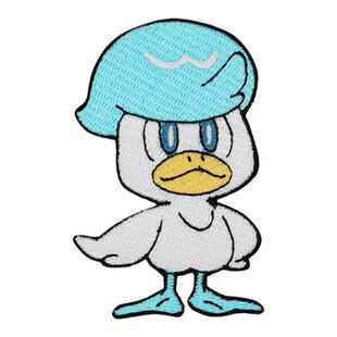 润水鸭宝可梦时尚卡通布贴衣服鞋子小补丁贴羽绒服修补刺绣魔术贴
