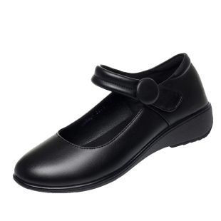 意尔康2026春季新款女鞋正品真皮女单鞋休闲妈妈鞋中跟牛皮鞋大码