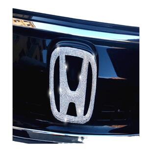 适用于本田车标钻帖十代思域车贴钻雅阁标钻石贴缤智凌派CRV车贴