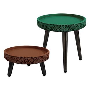 花叶®户外款花架花几中式花盆接水落地式托架增高托盘防水防晒