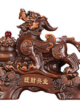 树脂貔貅招财镇宅玄关桌面摆件