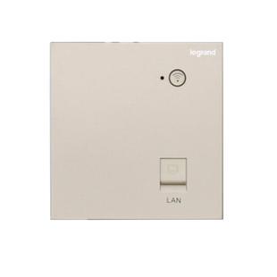 罗格朗1200M千兆网络AP面板7口POE智能路由器WIFI6全屋无缝覆盖