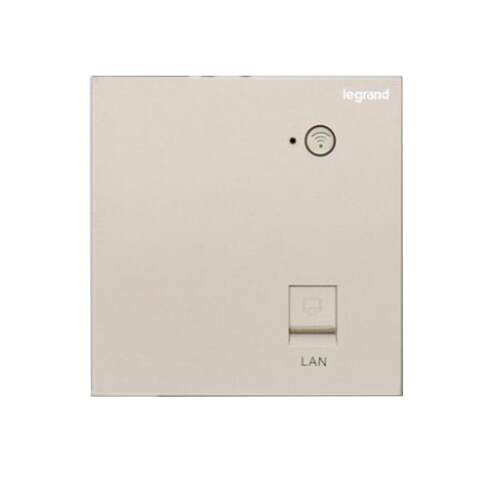 罗格朗1200M千兆网络AP面板7口POE智能路由器WIFI6全屋无缝覆盖