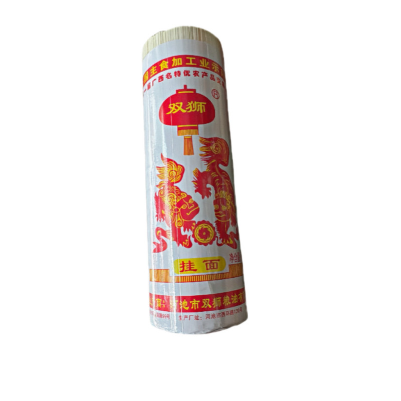 都安富强面条广西特产手工宽挂面