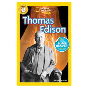 【外图原版】进口英文 国家地理 少儿儿童版National Geographic Readers #2: Thomas Edison 爱迪生