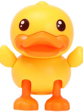 B.Duck小黄鸭儿童拼插积木小公仔