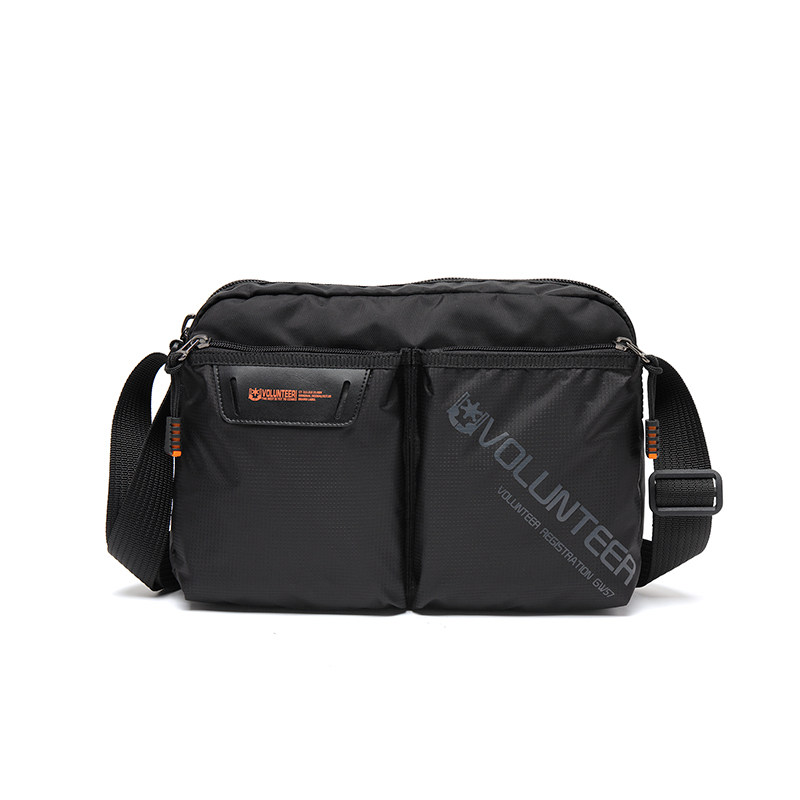 男士休闲斜挎包帆布单肩背包