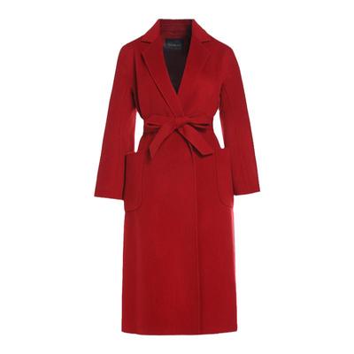 乔万尼100%山羊绒毛呢外套