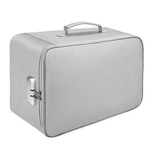 大容量证件收纳包防火防水家庭证书户口本房本重要文件家用整理箱