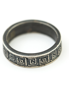 南风歌原创设计纯银单身戒指手工