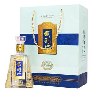 礼品本溪特产铁刹山百年传奇纯粮浓香型36度白酒单瓶装500ml