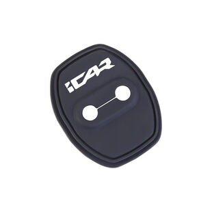 适用于奇瑞iCAR/V23/03/03T/V27汽车门锁扣保护盖硅胶静音减震套