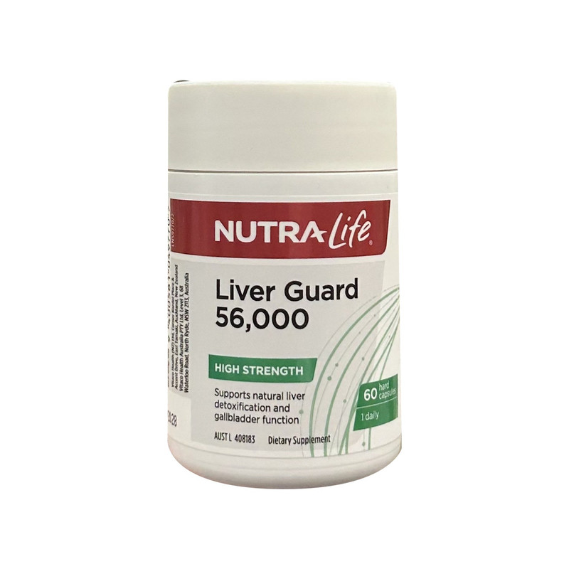 纽乐奶蓟草现货新西兰Nutralife熬夜醒酒肝片高含量60粒56000mg