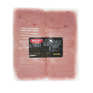 雨润猪肉方火腿片1kg沙拉即食寿司面包烘焙三文治健身火腿切片