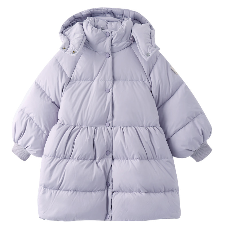 女童羽绒服秋冬2025新款洋气可爱花苞羽绒服女宝休闲百搭保暖外套