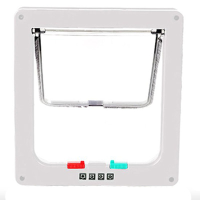 双向自由进出宠物门猫