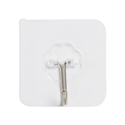 20个挂钩强力承重粘胶贴壁挂墙壁无痕透明挂钩免打孔家用厨房粘钩