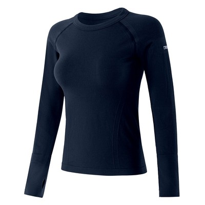 健身衣女秋冬修身运动瑜伽服长袖