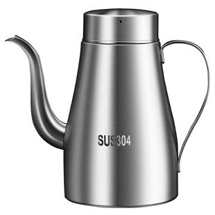 油壶不锈钢304食品级加厚家用厨房不挂油第一名厨房专用油壶油罐