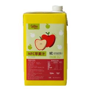 德馨珍选nfc苹果汁1L百分百纯苹果汁纯果汁鲜榨红心苹果汁饮料