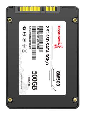 长城2.5寸500GSATA接口SSD
