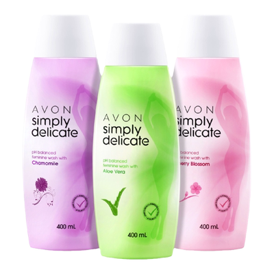 雅芳女性护理液私处温和柔护清洁