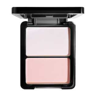 双色哑光高光自然立体提亮泪沟凹陷微缎光白色面部修容盘平价学生