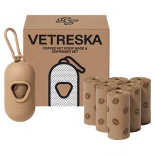 未卡咖啡胶囊狗狗拾便器遛狗加厚款外出捡屎袋猫砂垃圾袋拾便神器