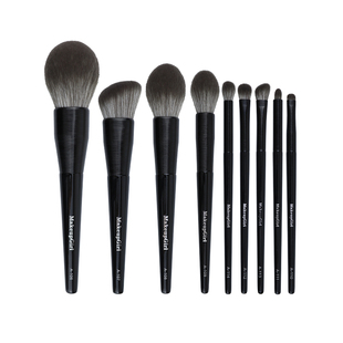 魅女郎夜影化妆刷套装9支软毛专业便携沧州平价眼影刷子全套工具