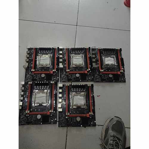 溢价-30科脑X99d3主板ddr3主板有点使用痕迹功能正