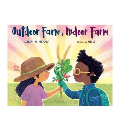 【预售】户外农场 Outdoor Farm 英文原版儿童知识科普百科绘本3-6岁进口英语启蒙读物书籍 Metcalf  Lindsay H.