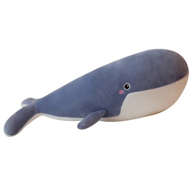 日本鲸鱼毛绒玩具抱枕女生睡觉