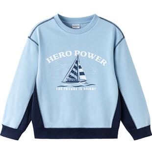 【balaOne】巴拉巴拉童装儿童卫衣长袖男童2026新款春装百搭上衣