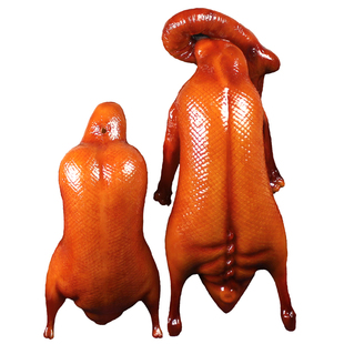 仿真烧鹅模型广式烧腊假样烧鸭乳鸽仿真烧猪腩叉烧肉模型明档道具