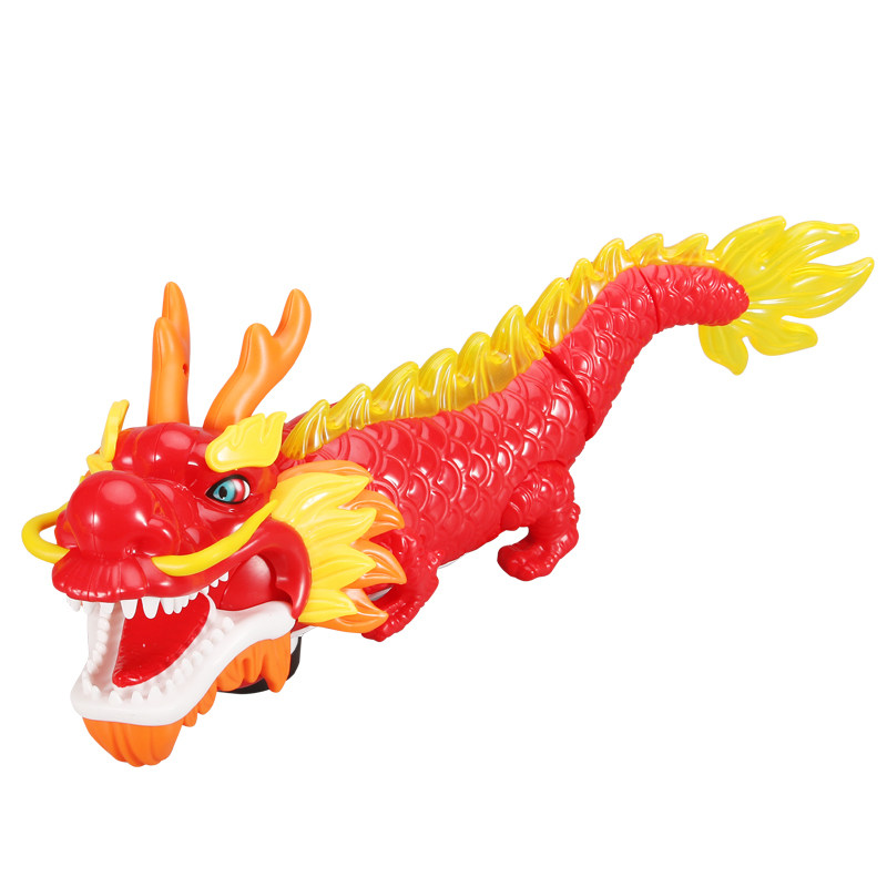 网红同款新年礼物国潮电动中国龙