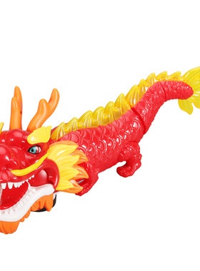 网红同款新年礼物国潮电动中国龙