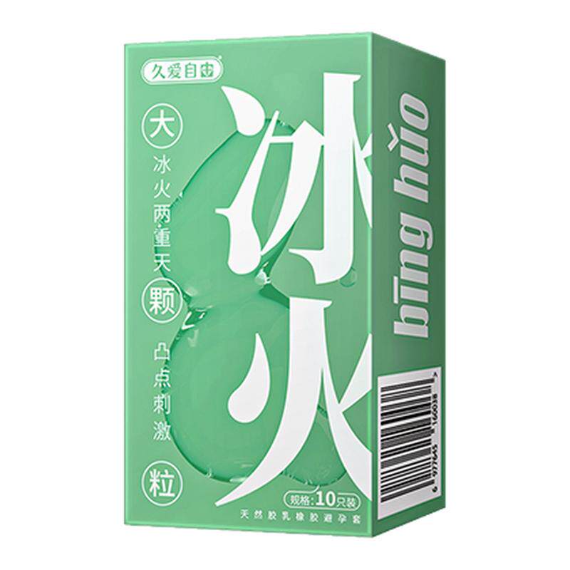 冰火双重体感大颗粒持久情趣成人用品避孕套