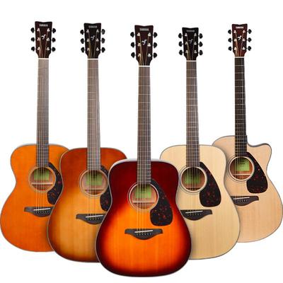 雅马哈吉他官方正品单板FG800