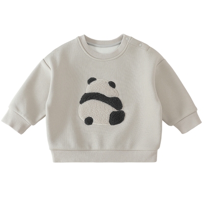 巴厘小猪宝宝卫衣秋冬奥利绒上衣